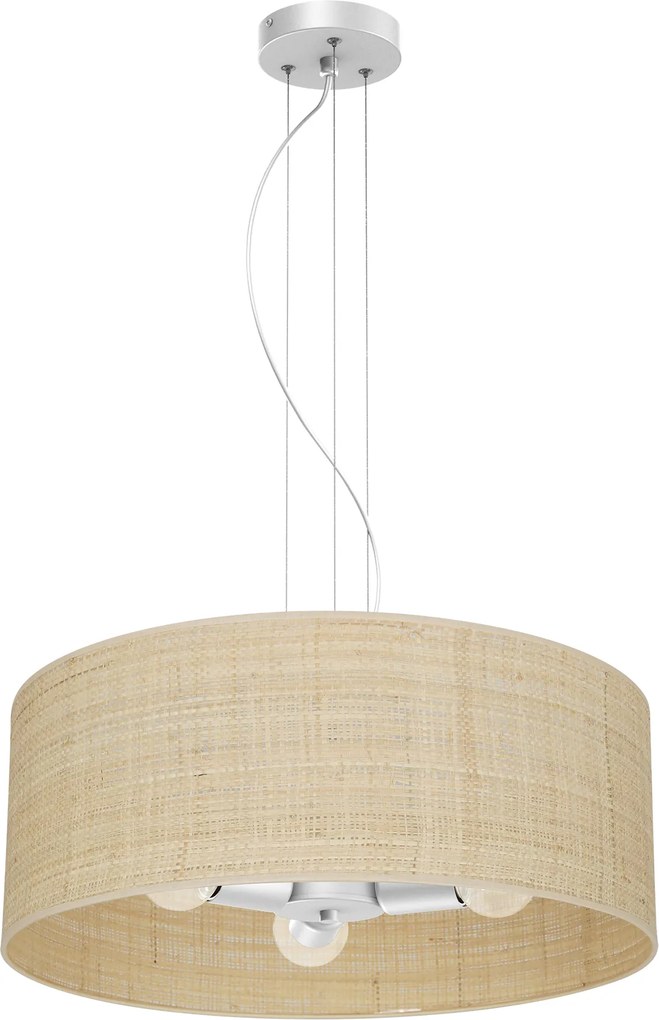 Závesné svietidlo Marshall, 1x ratanové tienidlo, (fi 50cm), w