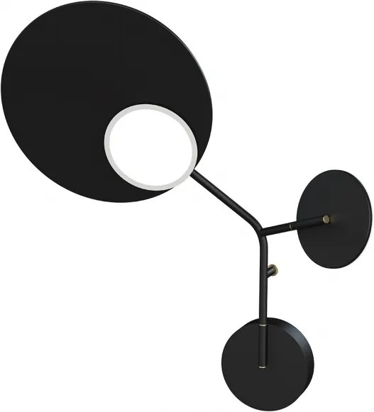 Tunto BW3-BO-LS Ballon Nástenná lampa Wall3 L, čierna