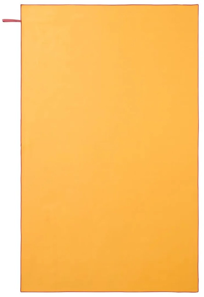 CRIVIT® Rýchloschnúci uterák z mikrovlákna, 110 x 180 cm (žltá), žltá (100292459)