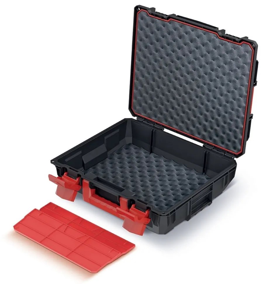 Kufr na nářadí CEBLOCCK PRO II 45 x 38 x 13,5 cm černo-červený