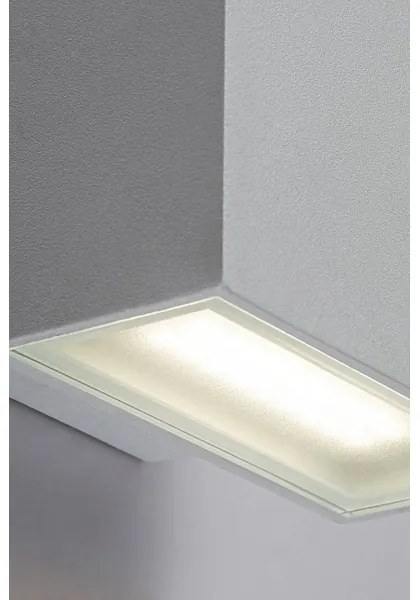 Rabalux 77074 - LED Vonkajšie nástenné svietidlo MATARO LED/7W/230V IP54 biela