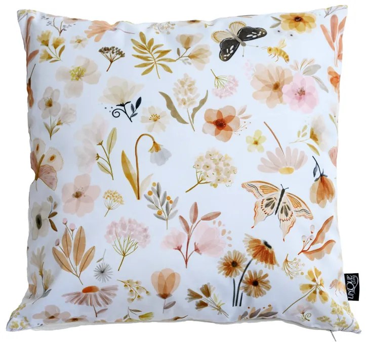 Vonkajší vankúš ELAROSA 45x45 cm, krémový