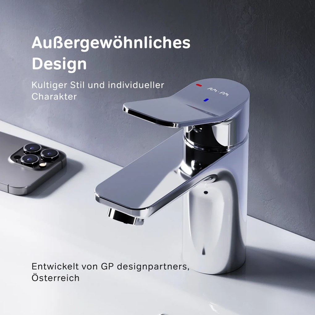 Umývadlová batéria AM.PM X-Joy FXA02800 jednopáková, chróm