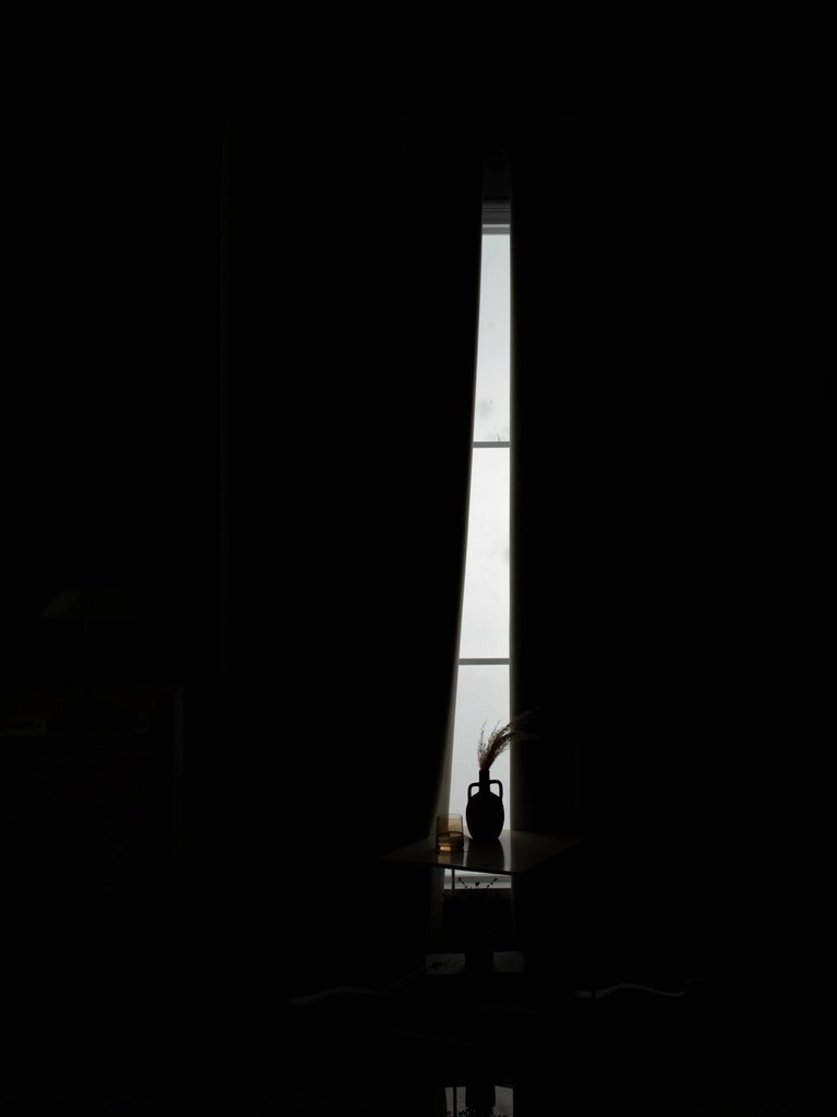 Blackout závesy Oliver prírodná – 140 × 180 cm (2 ks)