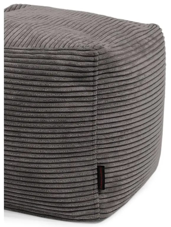 Menčestrový sedací vak v horčicovej farbe Up! MooG – SLOWDOWN