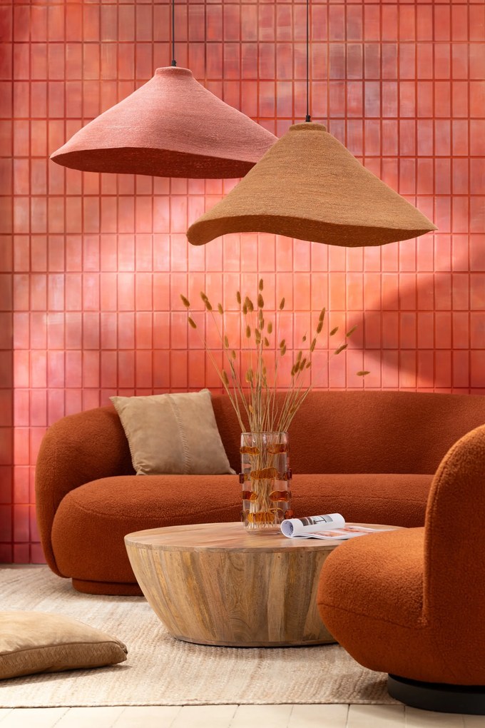 Oranžovodrzavá velká sofa Lounge Snow Poplar - 234*116*73cm