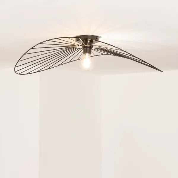 Brilagi - LED prisadený luster CERIA WIRE 1xE27/40W/230V 60x80 cm čierna