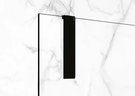 Hüppe Select+ stierka na sklo čierna matná SL2501123