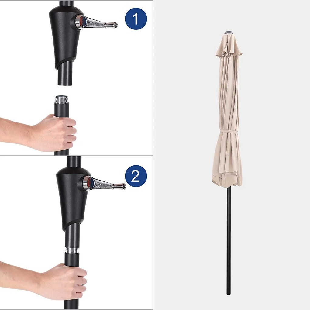 Slunečník NARNIA béžový