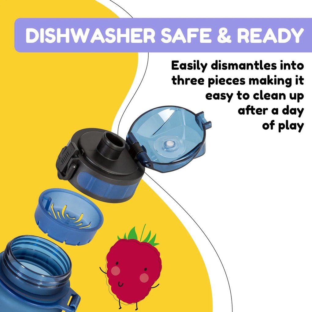 Klarstein Wakaba, fľaša na pitie, 400 ml, Tritan, BPA-free