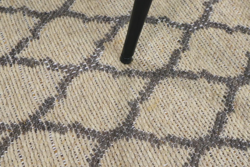 Mujkoberec Original, Ručne tkaný voňavý kusový koberec Vetiver 03, 120x170, béžová, exteriér