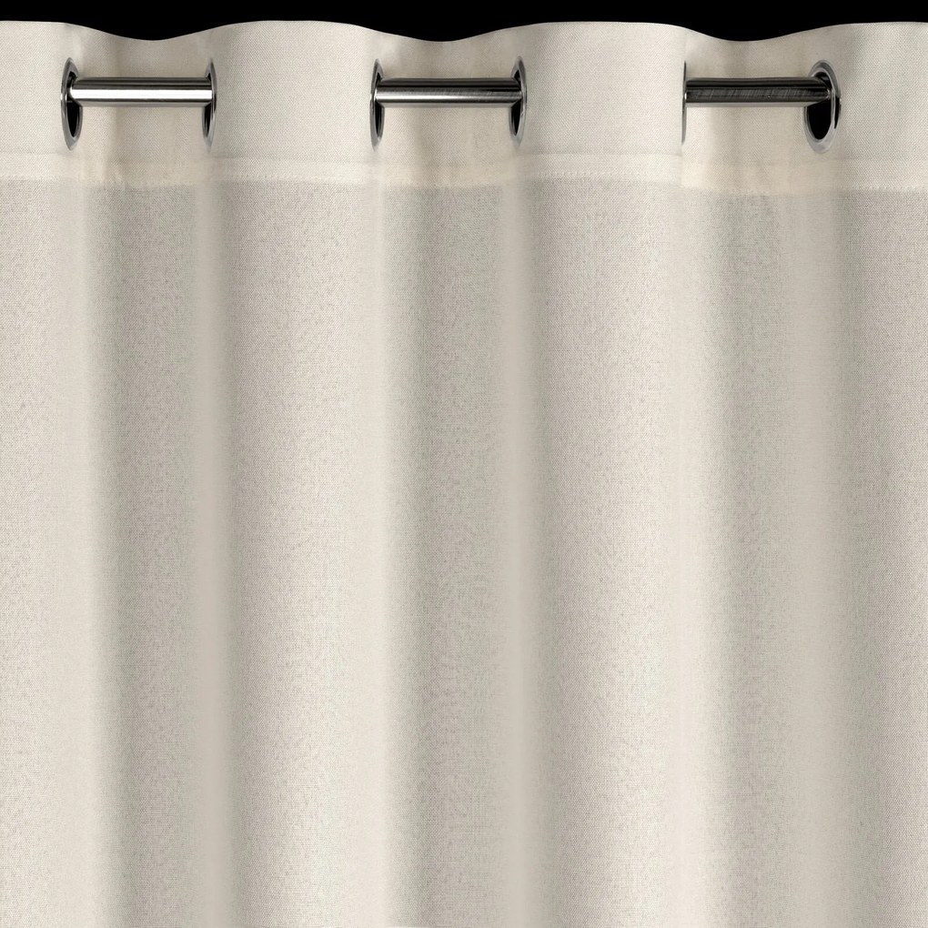 ZÁVES NA KRÚŽKOCH ADELINA 140X250 CM KRÉMOVÁ