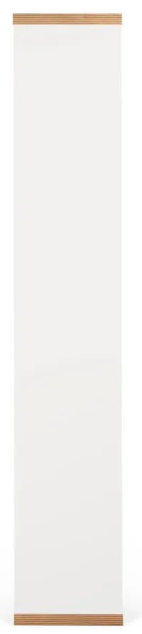 Knižnica v bielo-prírodnej farbe 70x198 cm Berlin – TemaHome