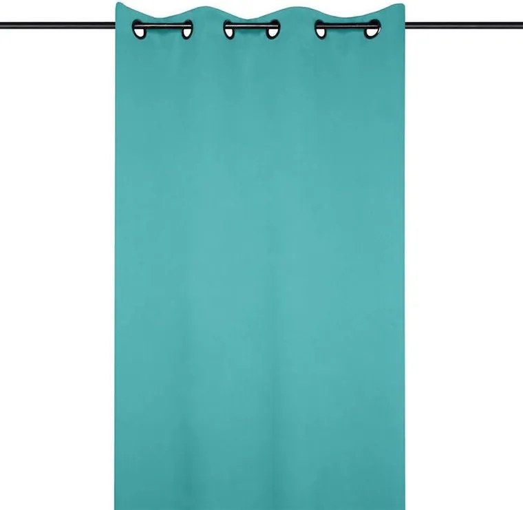 Zatemňovací záves blackout NOTTE tyrkysový 135 x 250 cm 1 ks