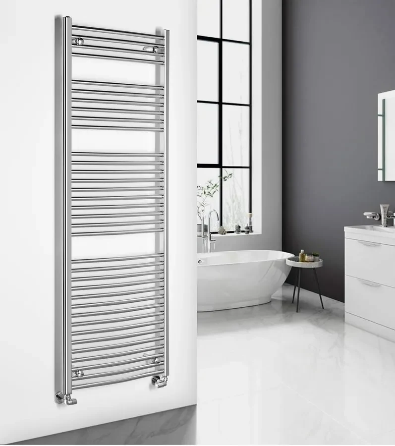 Aqualine Aqualine, ALYA vykurovacie teleso oblé 600x1420mm, chróm, LLC204