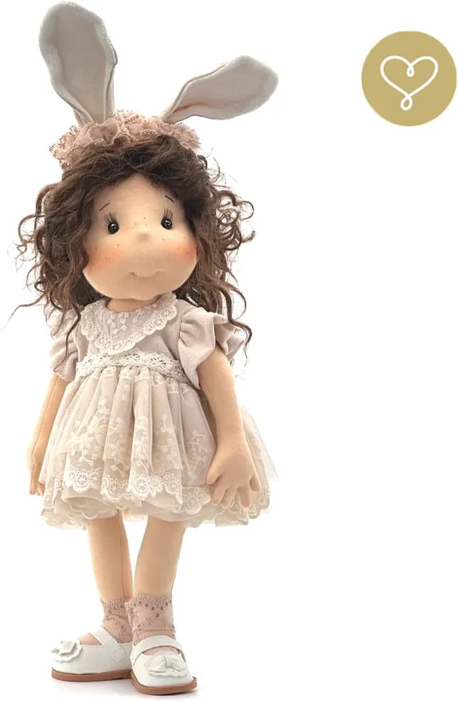Bábika zajačik Beci  zberateľská séria - v predaji len do 20. apríla Varianta 2