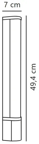 Nordlux - LED podlinkové svietidlo MALAIKA LED/6W/230V IP44 čierne