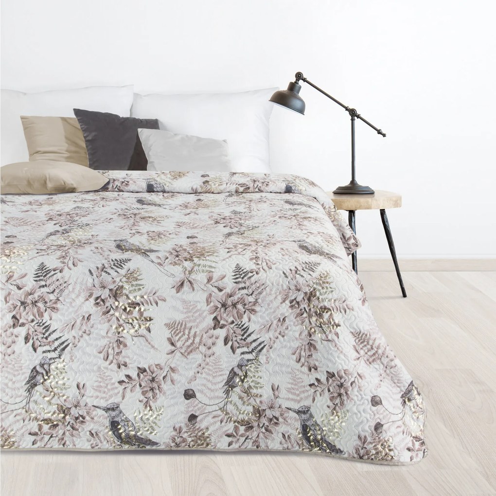 PREHOZ NA POSTEĽ POLY 220X240 CM VZOROVANÝ