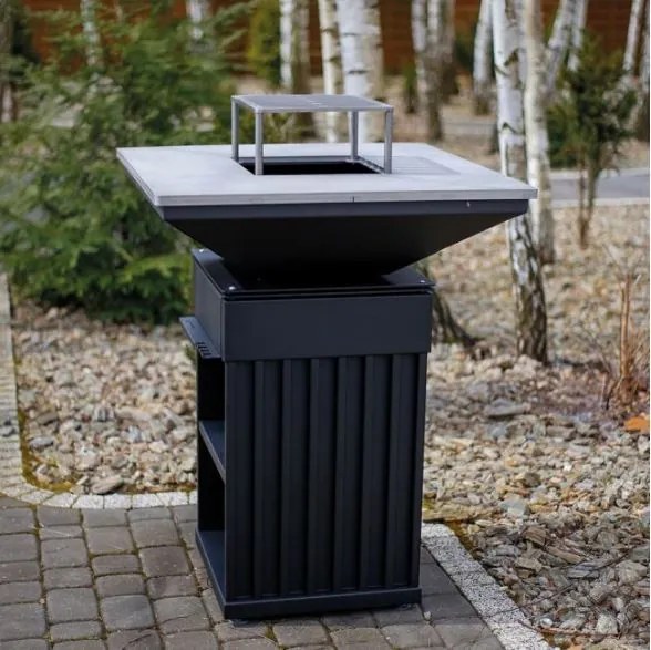 Ohnisko s grilom Quadrum Horizontal