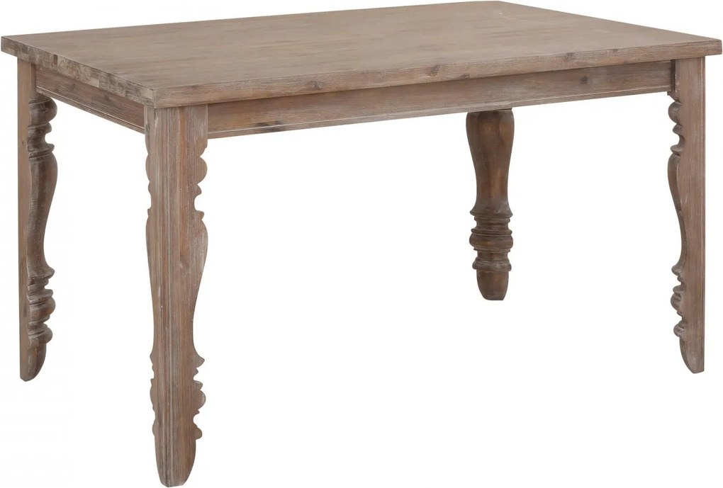 Jedálenský stôl Moren, 140 cm, masívny agát