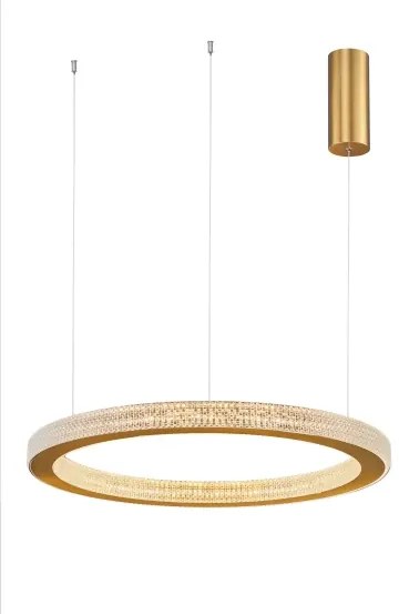 LED luster Fiore 60 zlaté