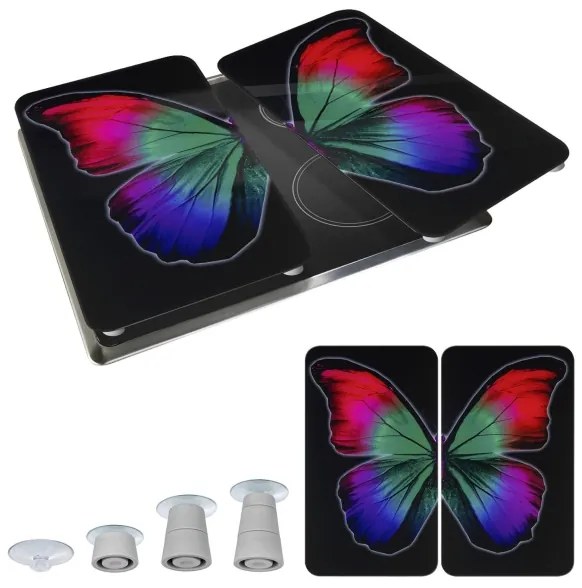 WENKO 2521474500 - Krycia doska ABDECKPLATTE - GRAFIK 30x52 cm pestrofarebná