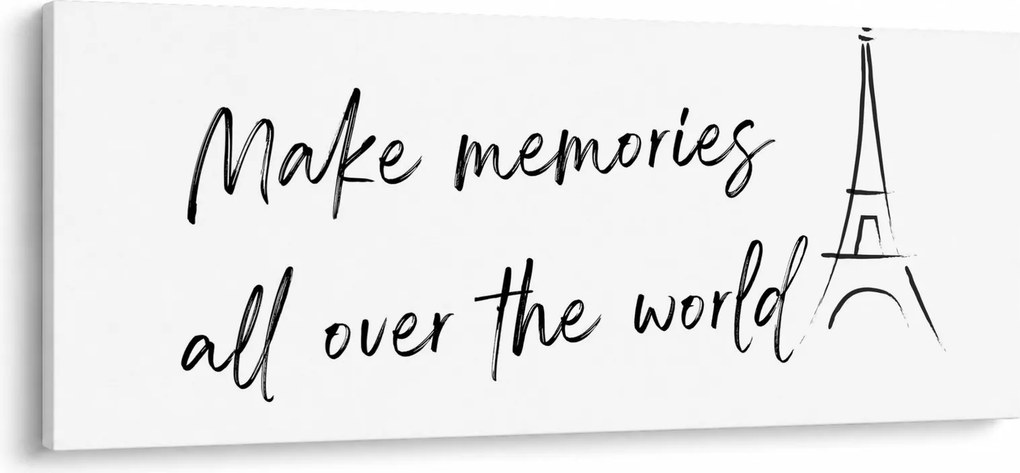Obraz - Make memories (120x50 cm)