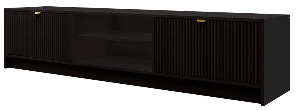 Tv stolík/skrinka Razimo 2K, Farby: Biely velvet