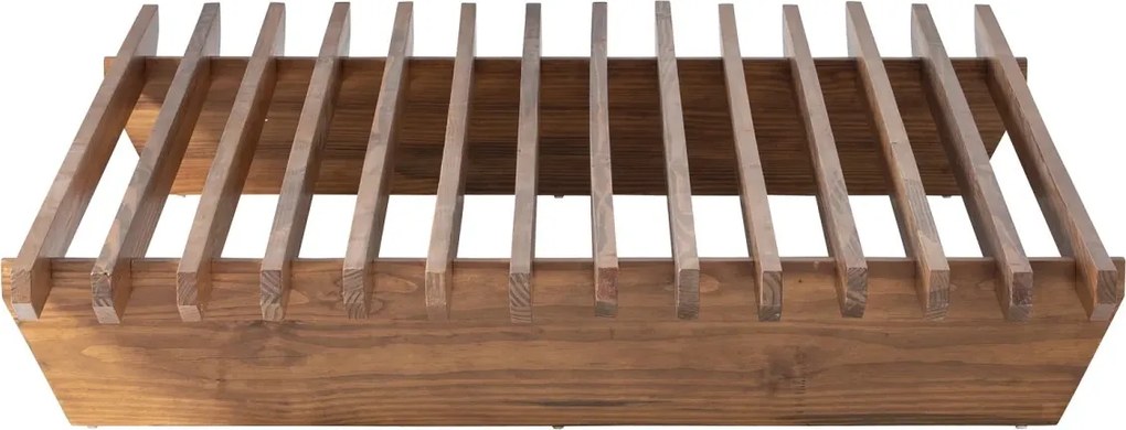 furniture-nabytek.cz - Masívna posteľ Cannes z akácie, lakovaná, hnedá – 140×200 cm