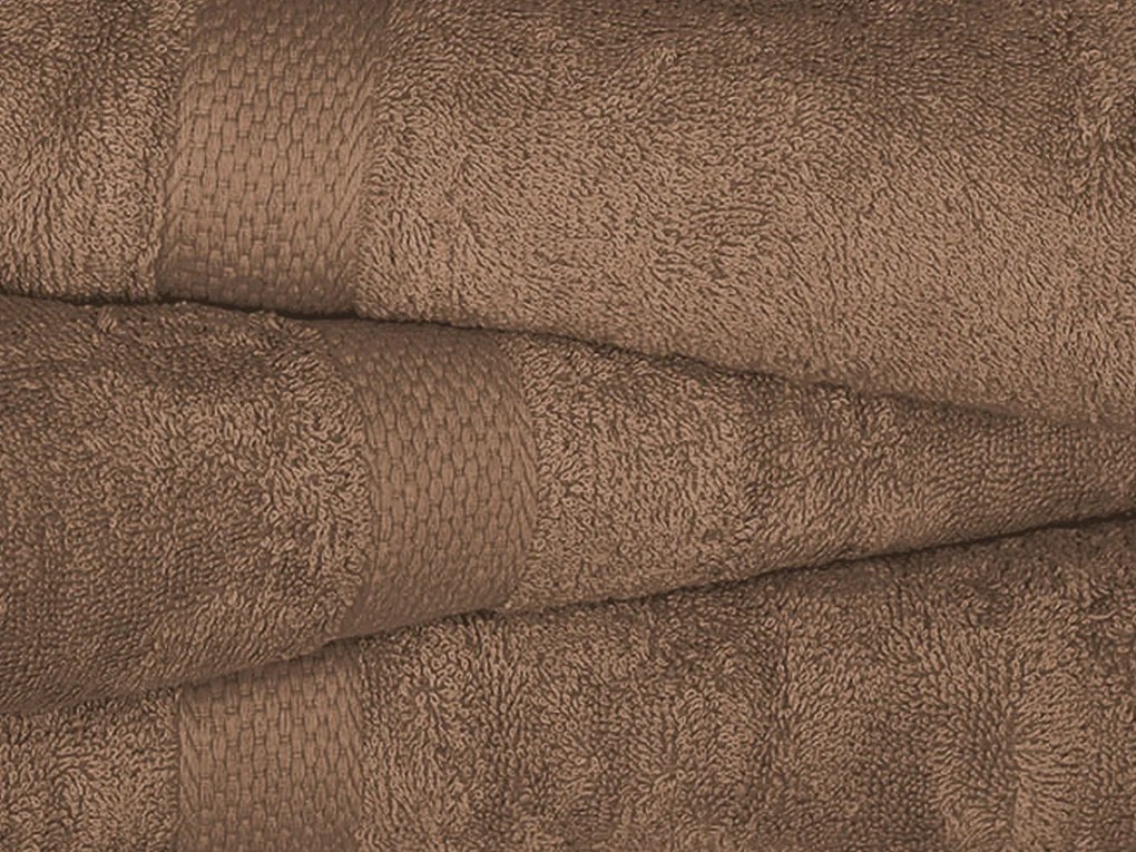 XPOSE® Froté osuška VERONA - hnedá 100x180 cm