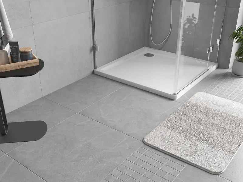 Mexen Flow štvorcový sprchový kút slim 120 x 120 cm, biely lesk - 46S101212