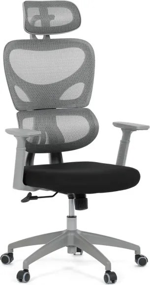 Kancelárska stolička sivá KA-K2081 GREY