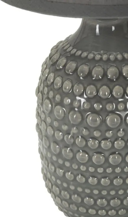 Stolná lampa Points 30,5 cm sivá