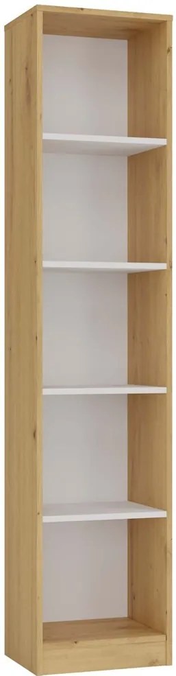 Regál Onyx R40 40 cm dub Artisan/bílý