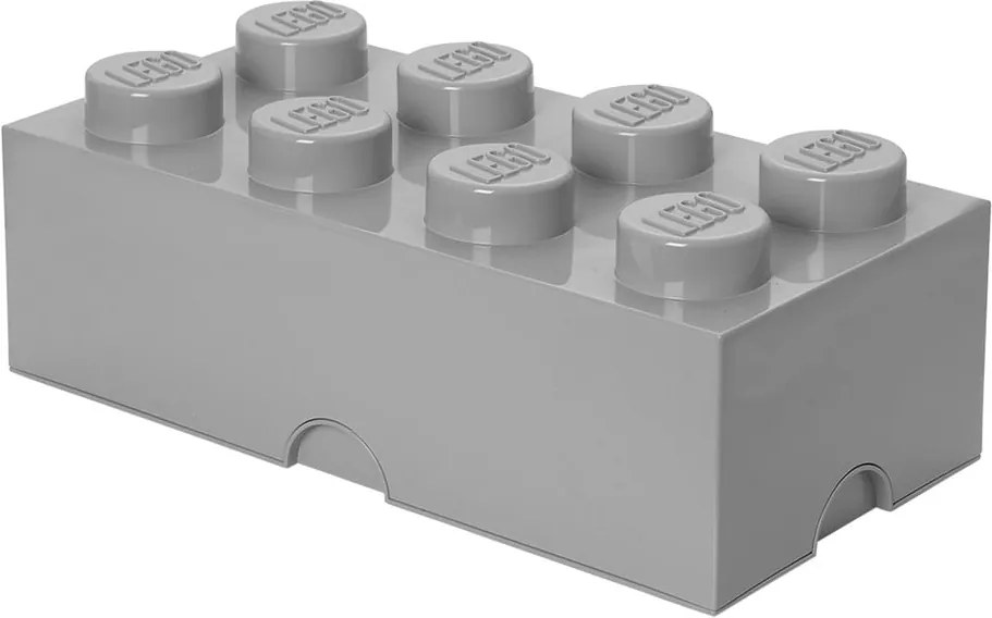 Sivý úložný box LEGO®