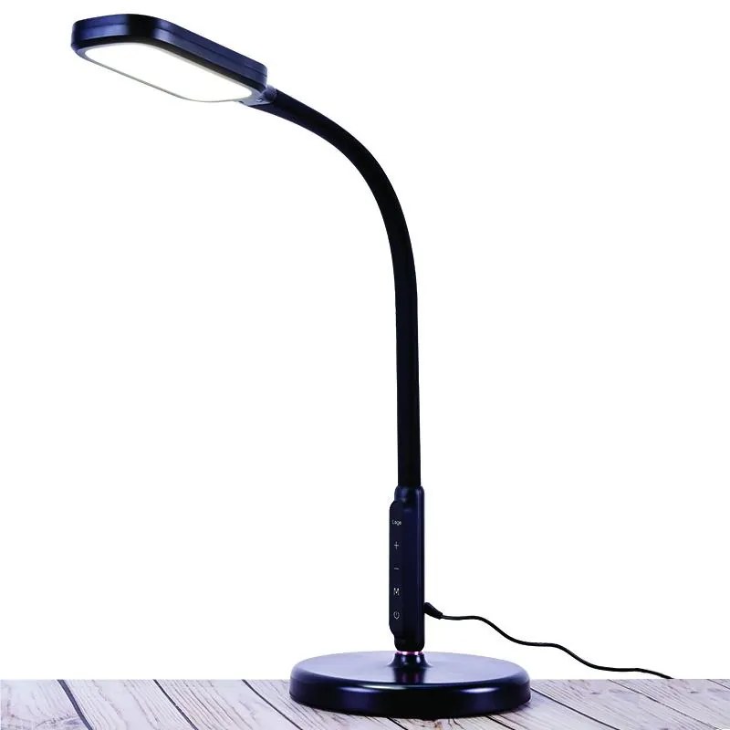 LED lampička XENIA 12W stmievateľná s časovačom(stôl/zem/clip)