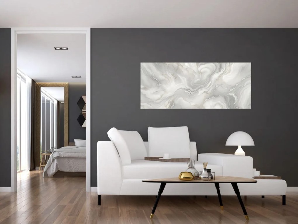 Obraz - Prírodná mramorová textúra (120x50 cm)