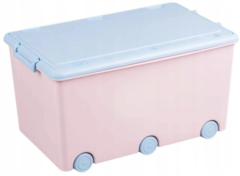 Plastový box na hračky Tega Baby Farba: sivá