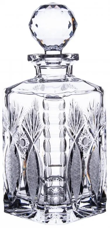 Onte Crystal Bohémia Crystal ručne brúsená karafa na whisky Exclusive 800 ml