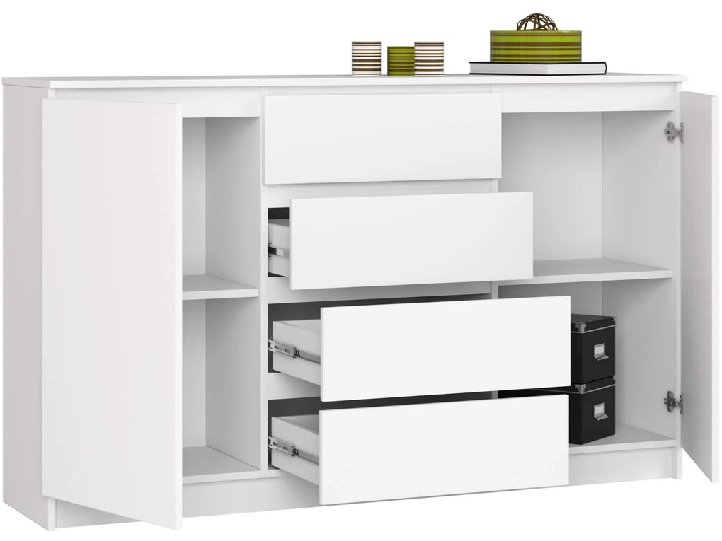 Komoda Tove K 160 cm biela matná