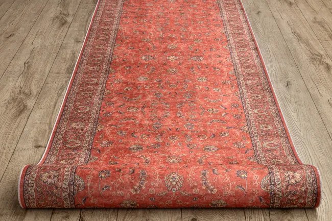 Protišmykový behúň LOTUS TRADITION 58160 červený