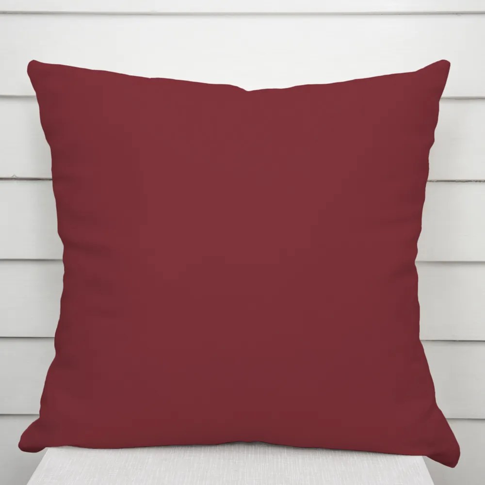 Biante Dekoračná obliečka na vankúš Rongo RG-097 Bordó 40 x 40 cm