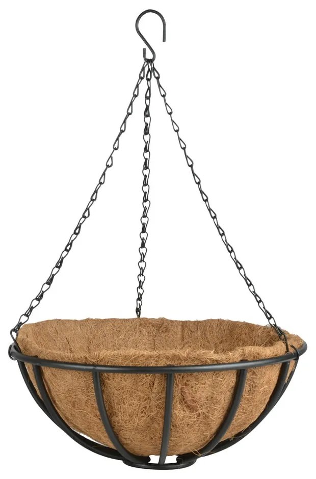 Kovový závesný a nástenný kvetináč ø 36 cm – Esschert Design