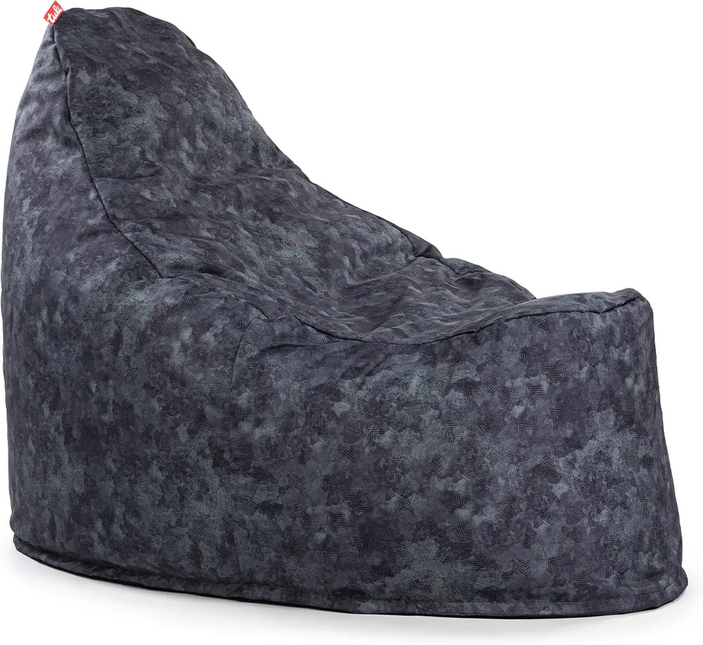 Tuli Sedací vak SuperModel Snímateľný poťah - Polyester Vzor Woodland Grey