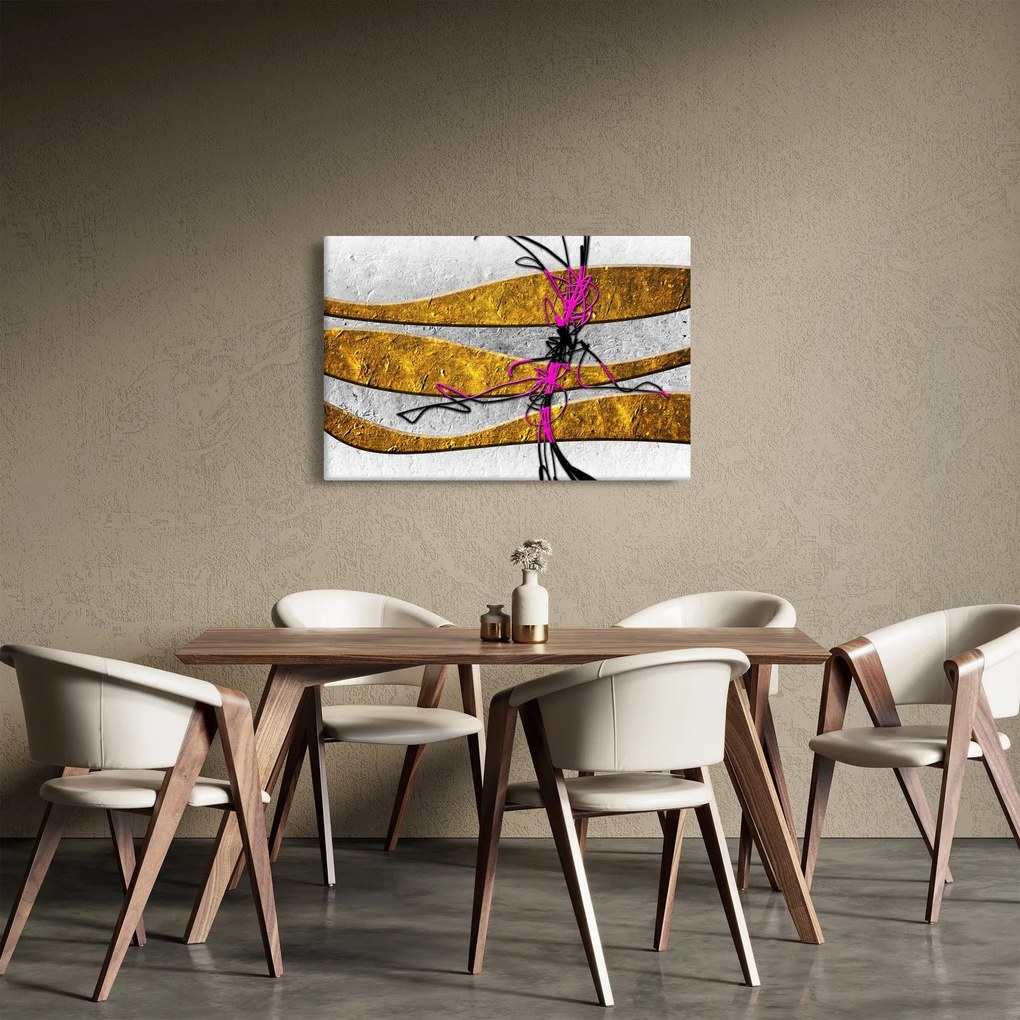 Obraz abstrakcie (90x60 cm)