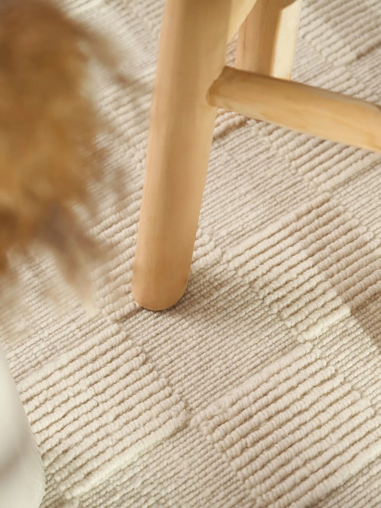 Villeroy & Boch, Kusový koberec Villeroy & Boch Scala 106265 White, 200x300, biela, obývacia izba