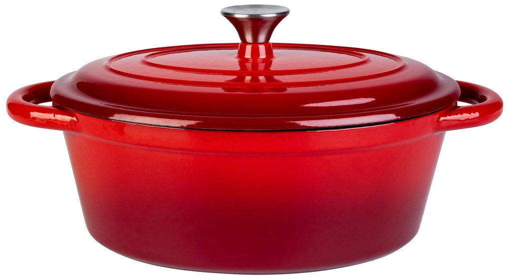 Livarno home Liatinový pekáč, 29 cm (červená)  (100378346)
