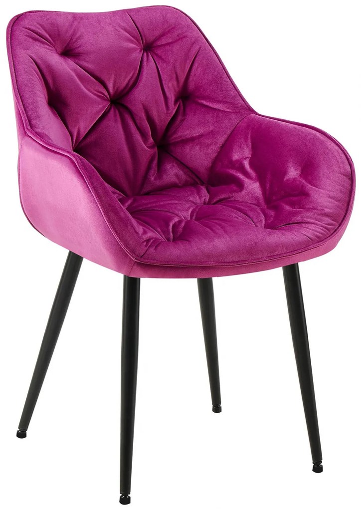 Stolička Tanna - zamat - Fialová