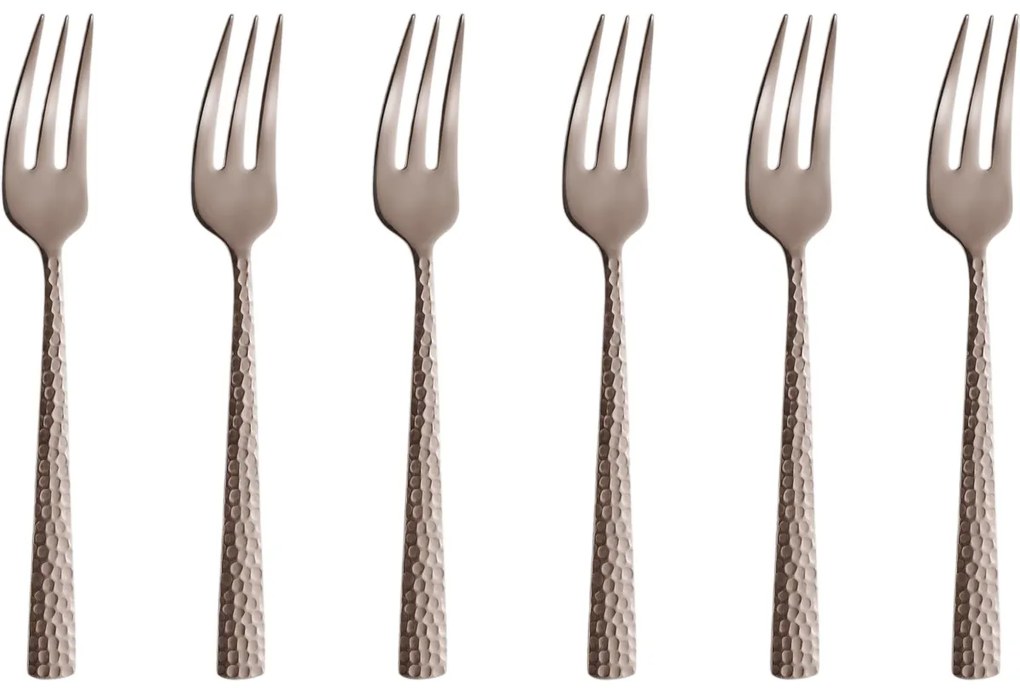 Amefa 6-dielna sada vidličiek Felicity, ružová