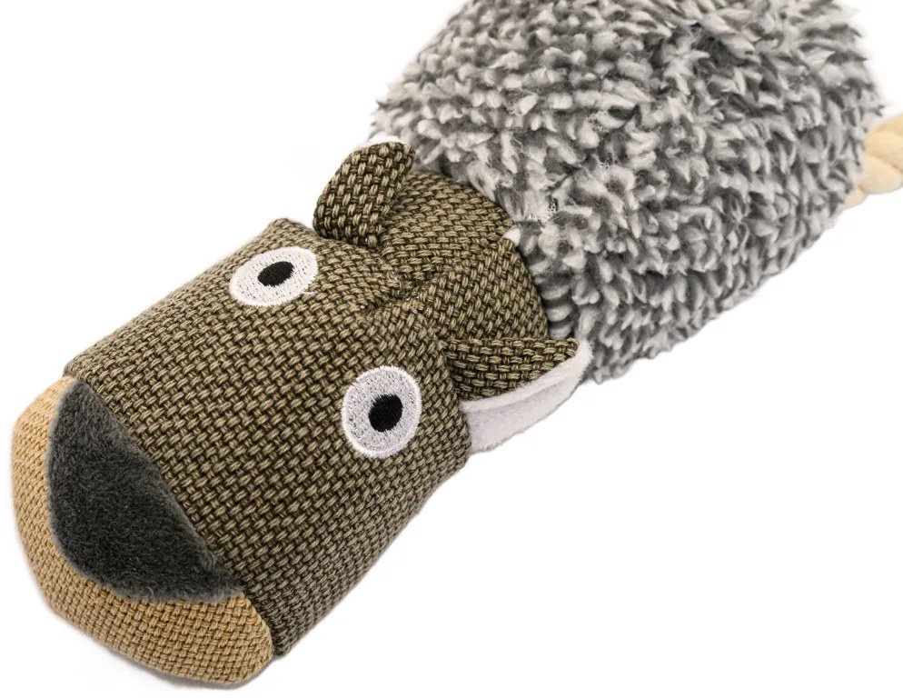 Pískacia hračka pre psov WOLF 30 cm